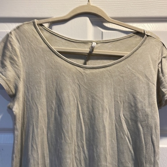 Z Supply Olive Relaxed T-Shirt Dress M - Picture 3 of 6